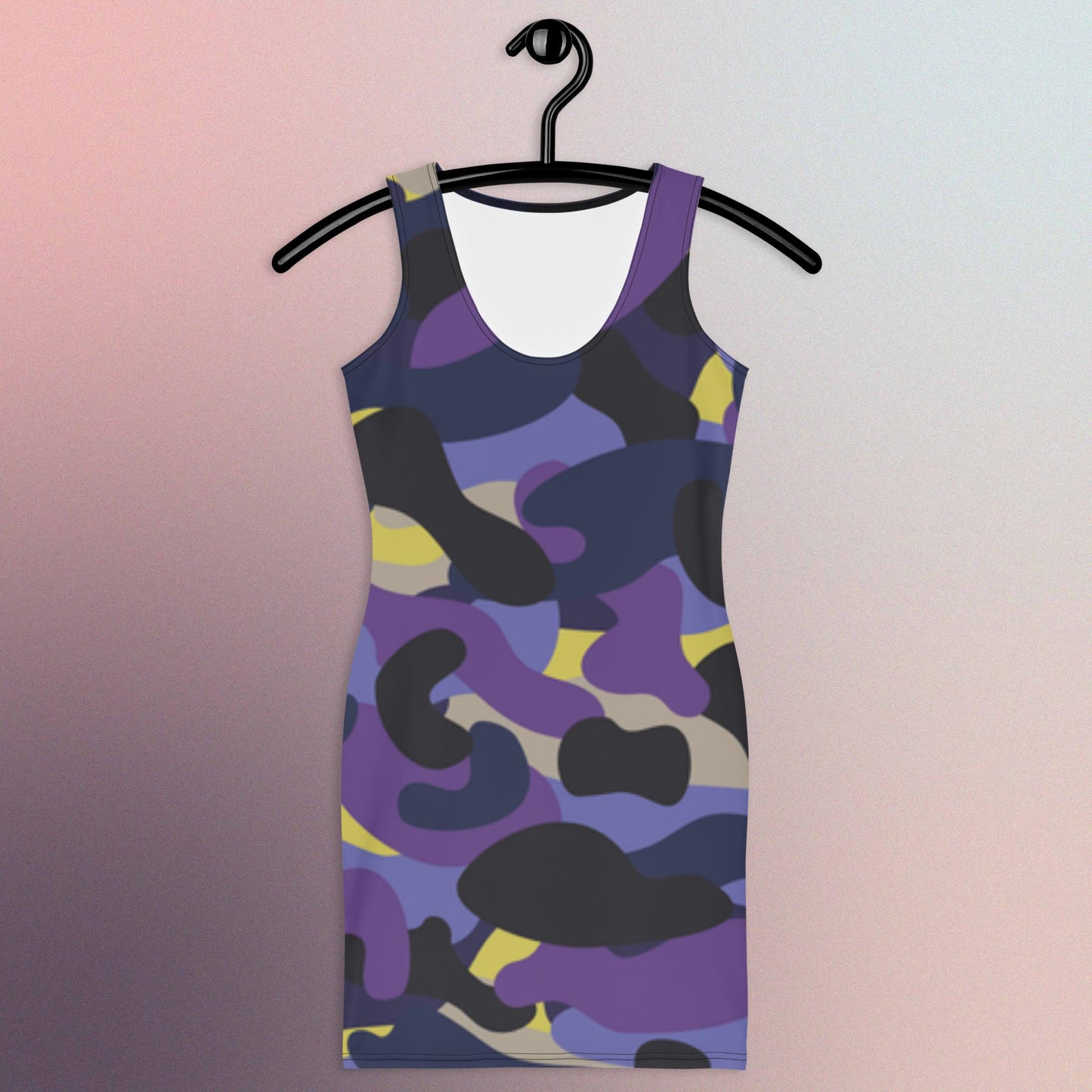 PURPLE CAMO DRESS
