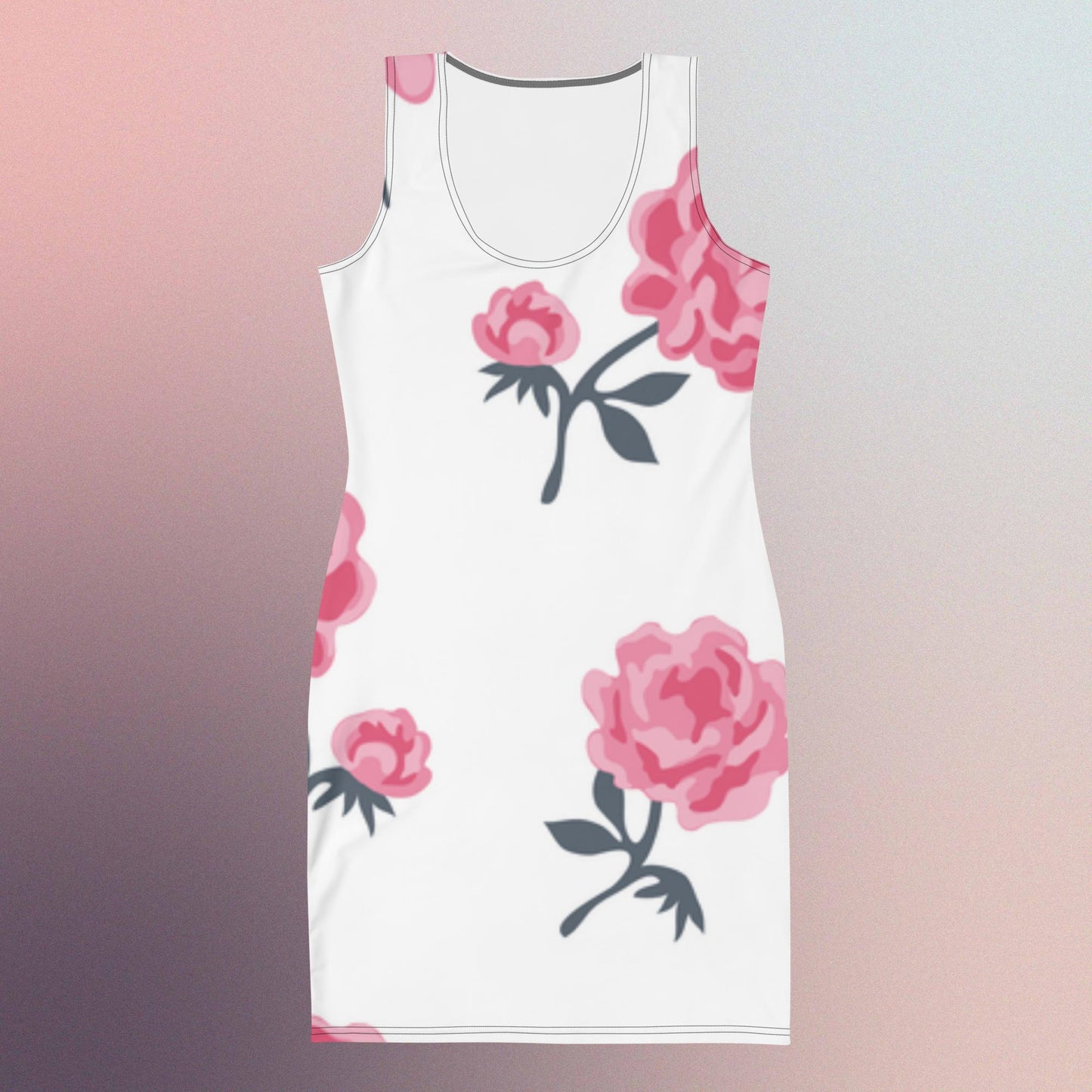 PINK FLOWER DRESS
