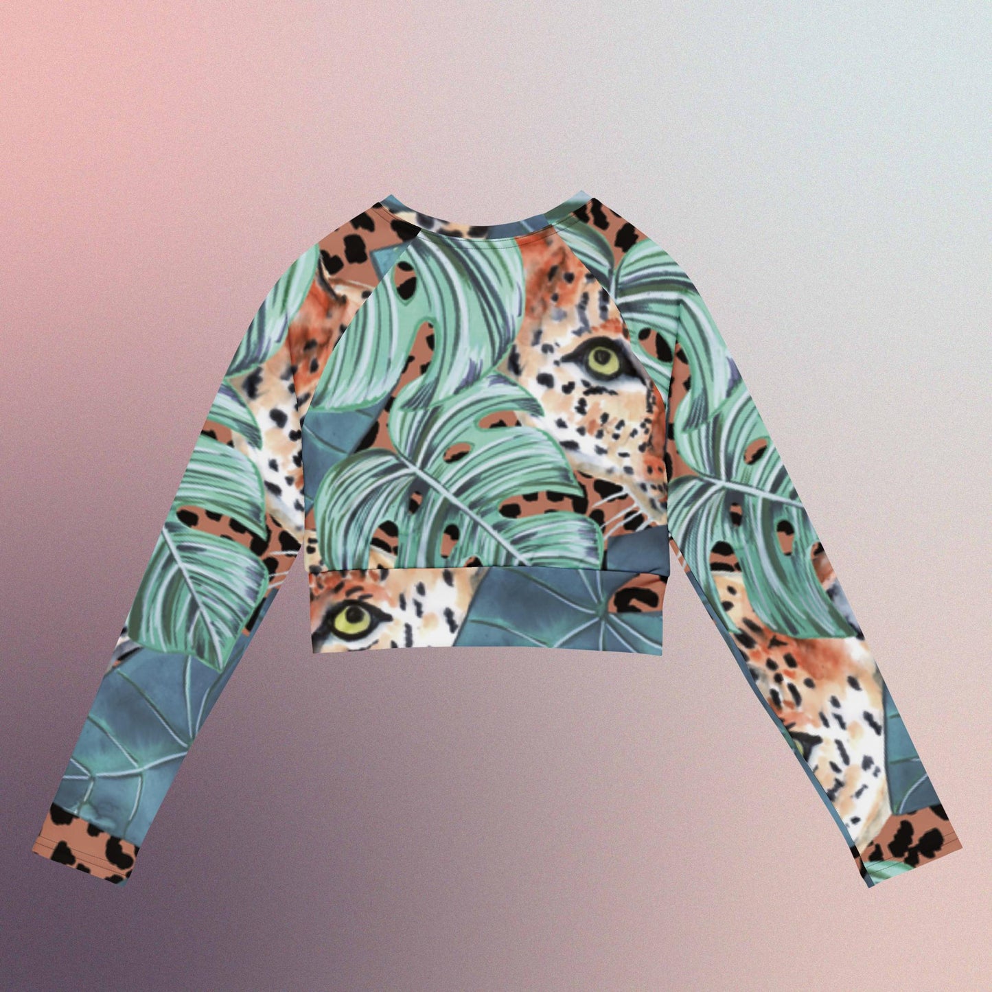DCIPLN long-sleeve crop top